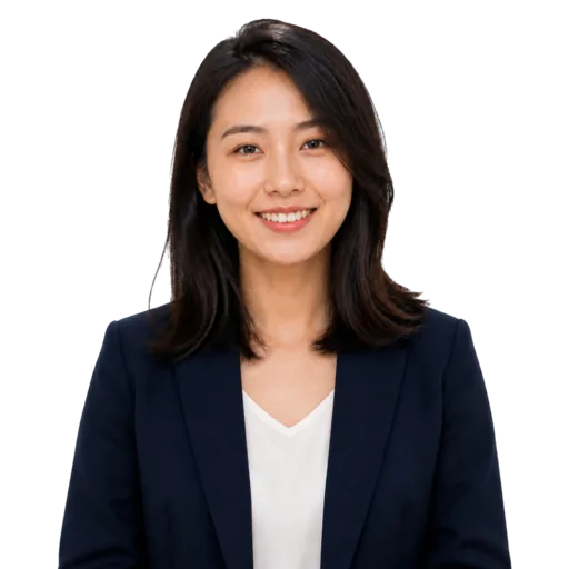 Professional portrait of Evelyn Lin